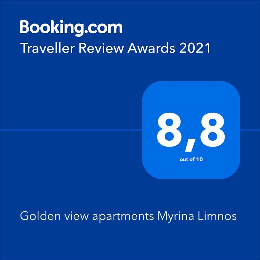 Golden View Apartments Myrina Limnos Exterior foto