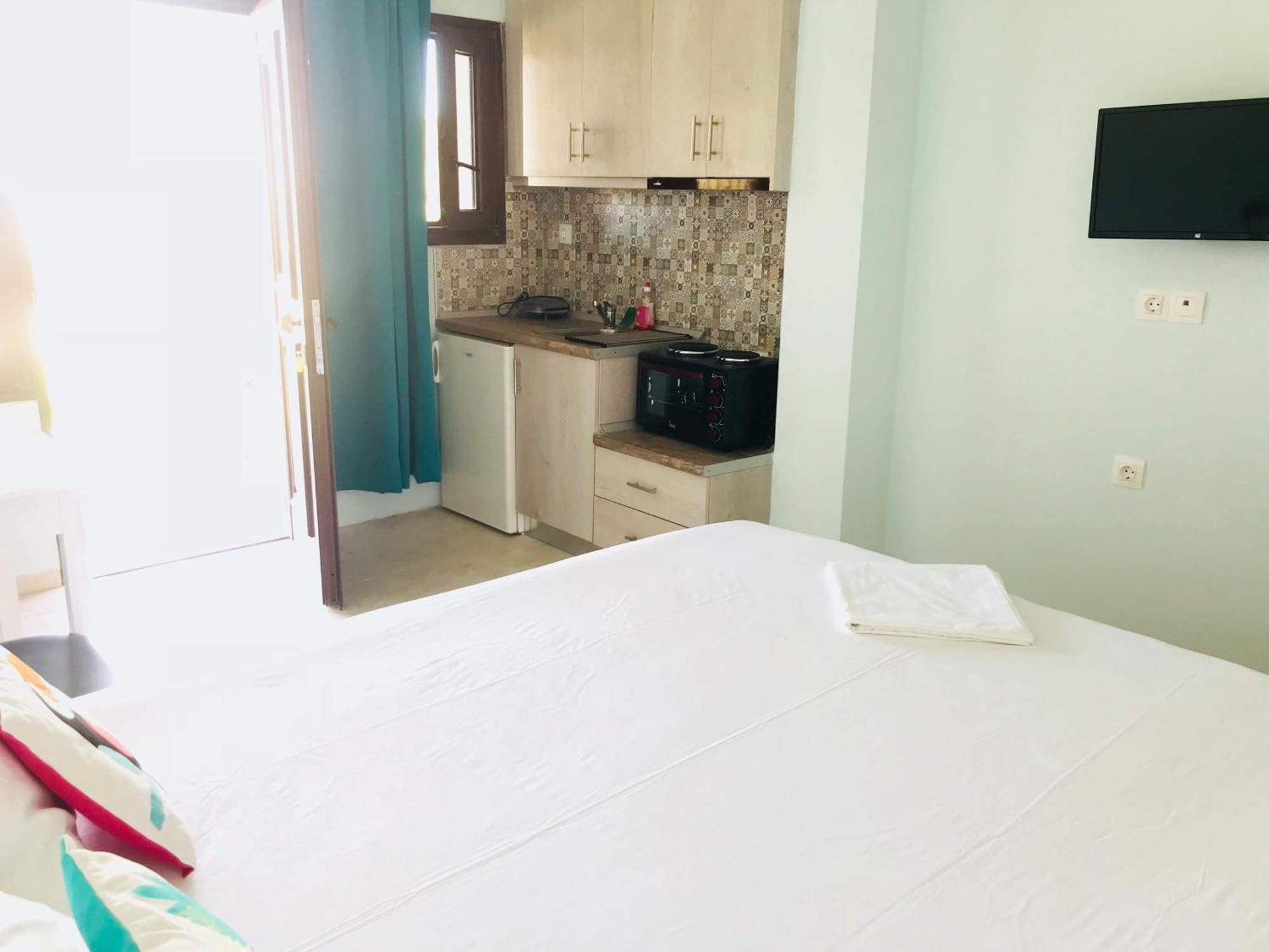 Golden View Apartments Myrina Limnos Quarto foto